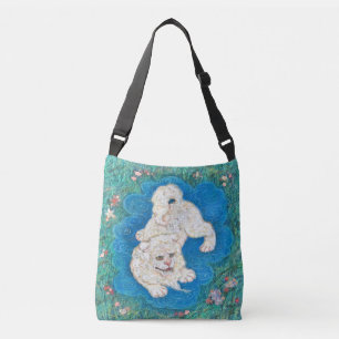 The Playful Shishi: Whimsical クロスボディバッグ