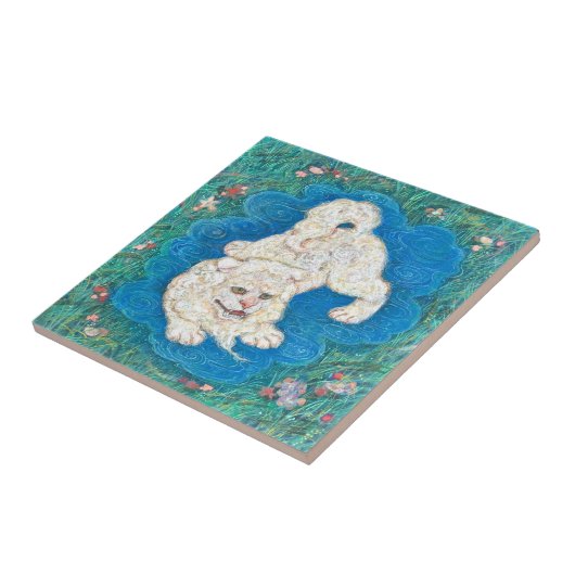 The Playful Shishi: Whimsical  タイル (側面)