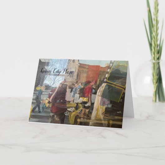 The Plaza in Kansas City サンキューカード (正面)