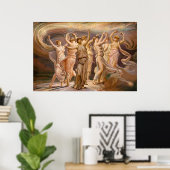 The Pleades by Elihu Vedder, 1885 ポスター (ホームオフィス)