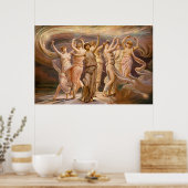 The Pleades by Elihu Vedder, 1885 ポスター (キッチン)