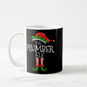 The Plumber Elf Christmas Gift, Plumbing Xmas Paja コーヒーマグカップ (左)