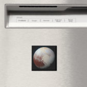 The Pluto実在、高い解像度の新しい写真 マグネット (インサイチュ (食洗機))