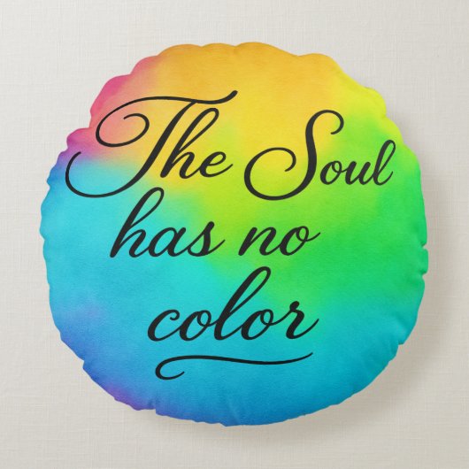 'The Poetic Quote Collection' Round Pillow ラウンドクッション (正面)