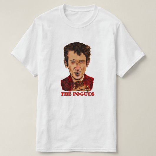 THE POGUES Tシャツ (デザイン正面)