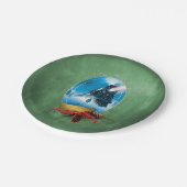 The Polar Express | Holiday Framed Train Arrival ペーパープレート (アングル)