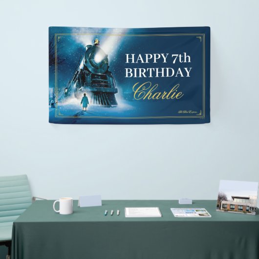 The Polar Express Pajama Slumber Party Banner 横断幕 (トレードショー)
