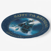 The Polar Express Pajama Slumber Party Paper Plate ペーパープレート (アングル)