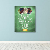 The Polar Express | "The Bell Still Rings For Me" キャンバスプリント (インサイチュ (ウッドフロア))