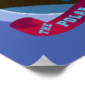 The Polar Express | Vintage Train Badge ポスター (角)