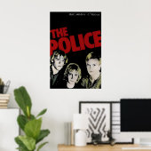 The Police 1978 Promo Poster Print 1 ポスター (ホームオフィス)