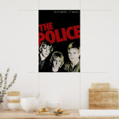 The Police 1978 Promo Poster Print 1 ポスター (キッチン)