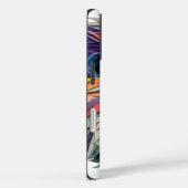 The Polychrome Lion: Where Art Meets Majesty Case-Mate iPhoneケース (裏面 / 右)