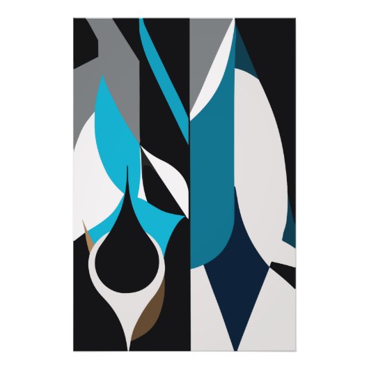 The Polygonal Abstract フォトプリント (正面)