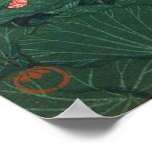 The Pond at Benten Shrine in Shiba Kawase Hasui  ポスター (角)