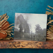 The pond at Ville d'Avray, 1868 (キャンバス上の油) フォトプラーク (側面)