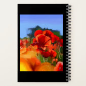 The Poppy House – カスタマイズ可芸術的能 ノートブック (裏面)