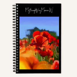 The Poppy House – カスタマイズ可芸術的能 ノートブック