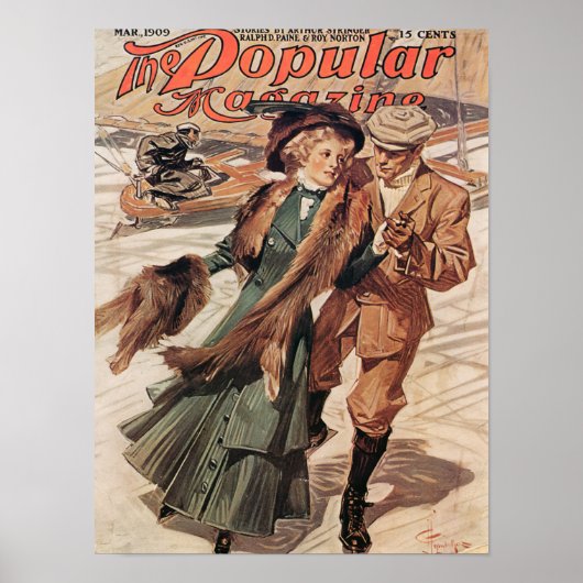 The Popular Magazine cover, 1909 by Leyendecker ポスター (正面)
