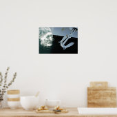 The port side Mark II Stockless Anchor ポスター (キッチン)