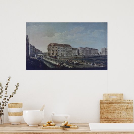 The Post Office in Potsdam, 1784 ポスター (キッチン)