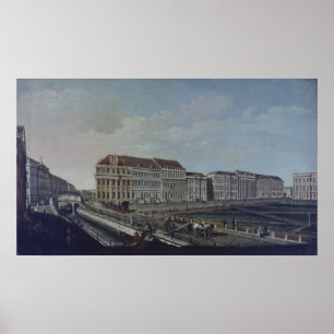 The Post Office in Potsdam, 1784 ポスター