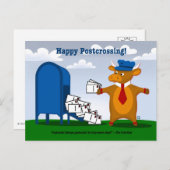 The Postcrossing Post Cow Postcards シーズンポストカード (正面/裏面)