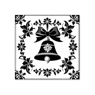 The Postman and the Christmas Bell ラバースタンプ