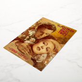 The Postman & Cora Smith 箔シーズンカード (回転した状態)