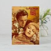 The Postman & Cora Smith 箔シーズンカード (立ち正面)