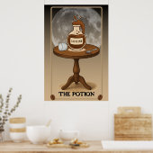 The Potion Tarot Card Poster ポスター (キッチン)