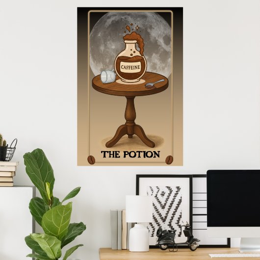 The Potion Tarot Card Poster ポスター (ホームオフィス)