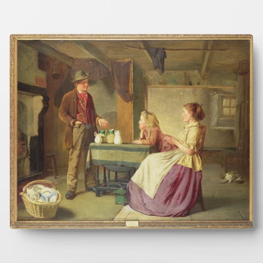 The Potter, 1876 (キャンバス上の油) フォトプラーク (正面)