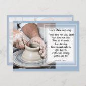 The Potter at workカード ポストカード (正面/裏面)