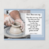 The Potter at workカード ポストカード (正面)