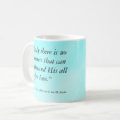 The Power of His Love Mug コーヒーマグカップ (正面左)