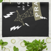 The Power Of Prayer キッチンタオル (折り畳み)