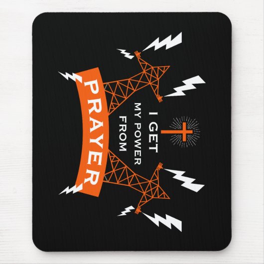 The Power Of Prayer マウスパッド (正面)