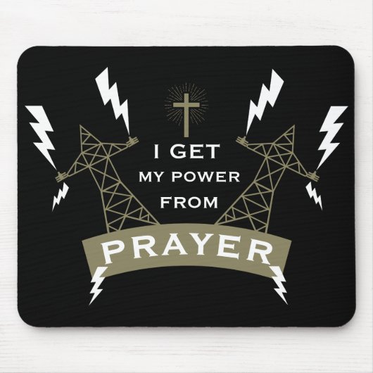 The Power Of Prayer マウスパッド (正面)