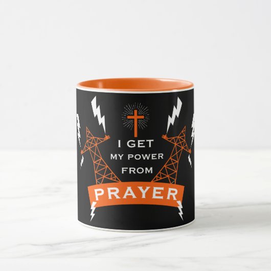 The Power Of Prayer マグカップ (中央)