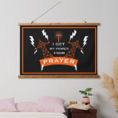 The Power Of Prayer 吊り下げ型タペストリー (寝室)