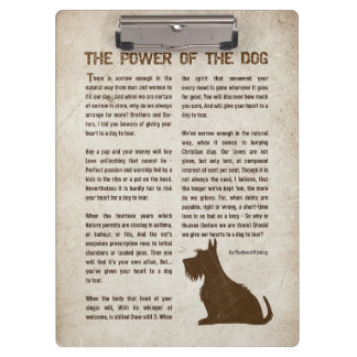 The Power of the Dog Poem - Rudyard Kipling  クリップボード