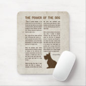 The Power of the Dog Poem - Rudyard Kipling  マウスパッド (マウス)