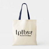The Power to be Happy (TPTBH) Tote Bag トートバッグ (裏面)