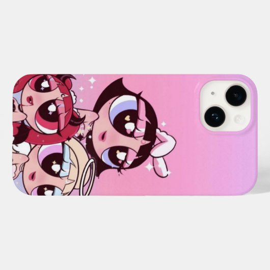 THE POWERPUFF GIRL PHONE CASE Case-Mate iPhoneケース (裏面 (横))