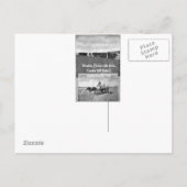 「The Prairie at Elstow, Saskatchewan-1914」 ポストカード (裏面)