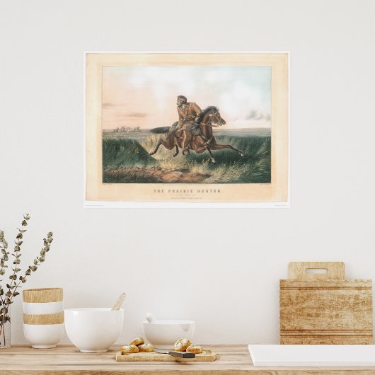 The Prairie Hunter: "One Rubbed Out!" (1364A) ポスター (キッチン)