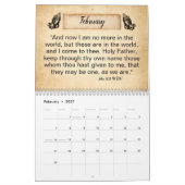 The Prayers of Christ - Larger Print Edition カレンダー (2月 2027)