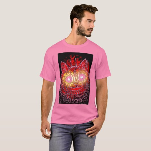 The Precious: A Cat in Gothic Style Tシャツ (正面フル)