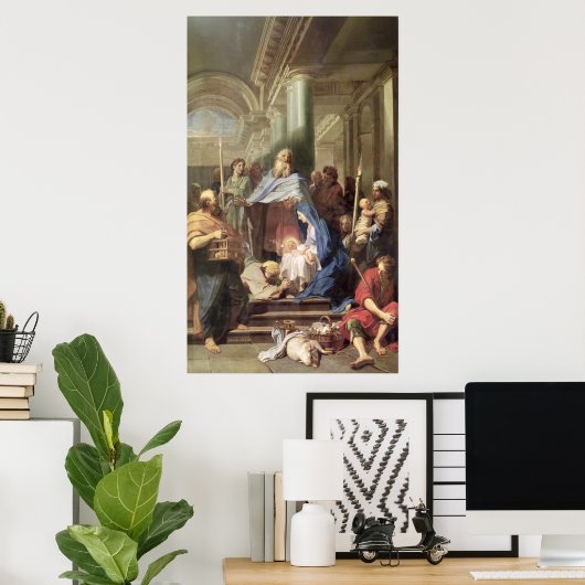 The Presentation in the Temple, 1692 ポスター (ホームオフィス)